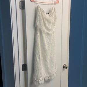 Lulus White Midi Dress